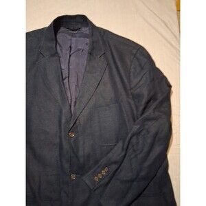 Vintage Polo Ralph Lauren 100% Linen Men's 3LT Blazer Sport Coat Jacket